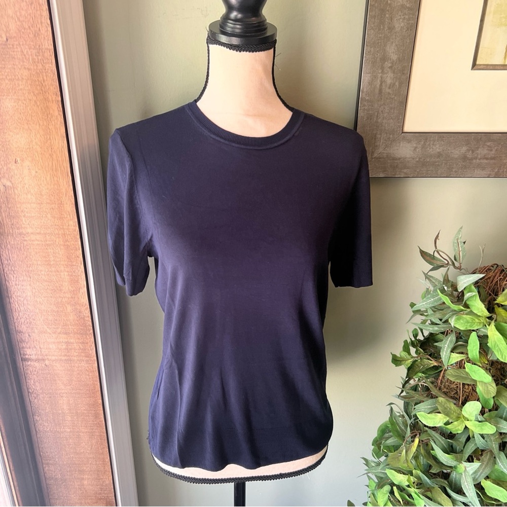 Calvin Klein Navy Top/Blouse